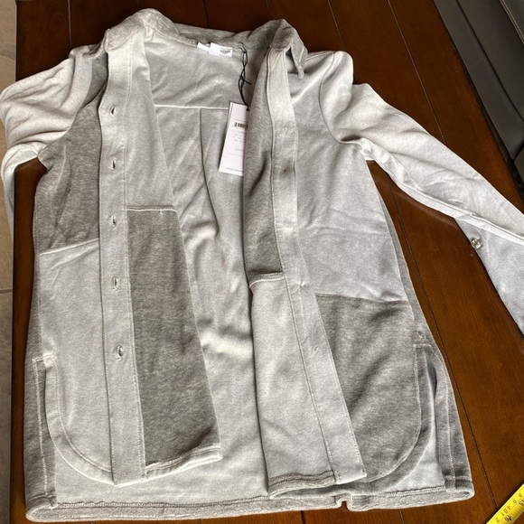 NEON BUDDHA Good Cheer Shirt Cotton/Poly Velour Size Medium/Large Grey Pallet - Picture 14 of 16